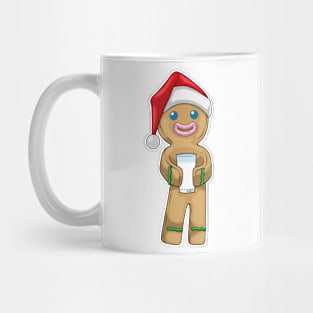 Gingerbread man Christmas Milk Mug
